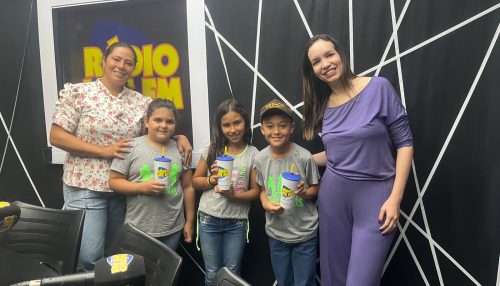 Crianças inspiram no programa 