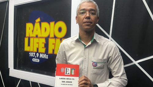 Livro relata os 500 jogos do Lagoa Seca Futebol Clube