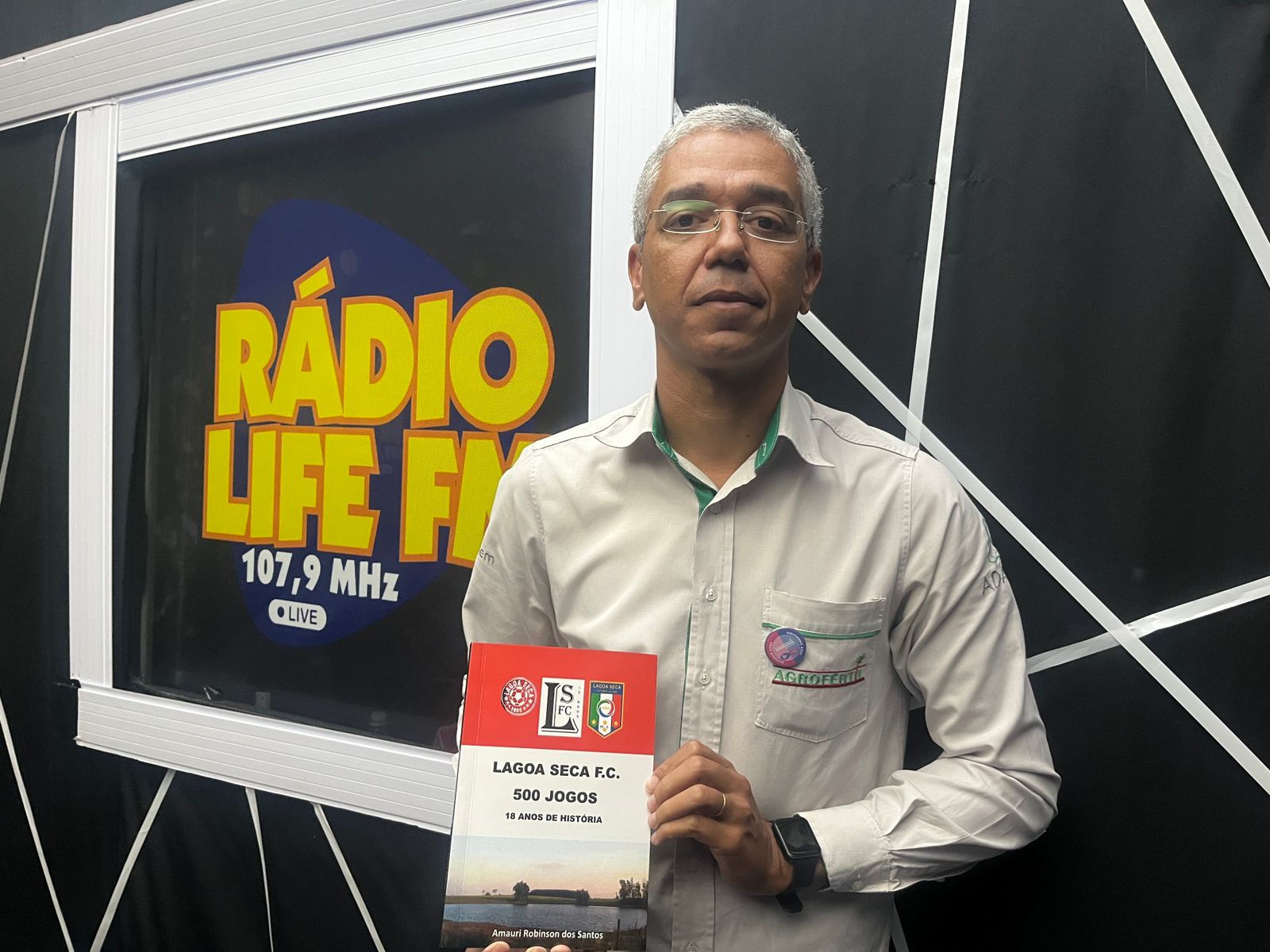 Livro relata os 500 jogos do Lagoa Seca Futebol Clube