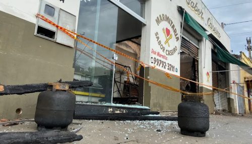 Incêndio durante a madrugada queima completamente marmitaria, em Dracena