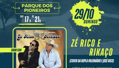 Domingo no Parque encerra a programação cultural de outubro