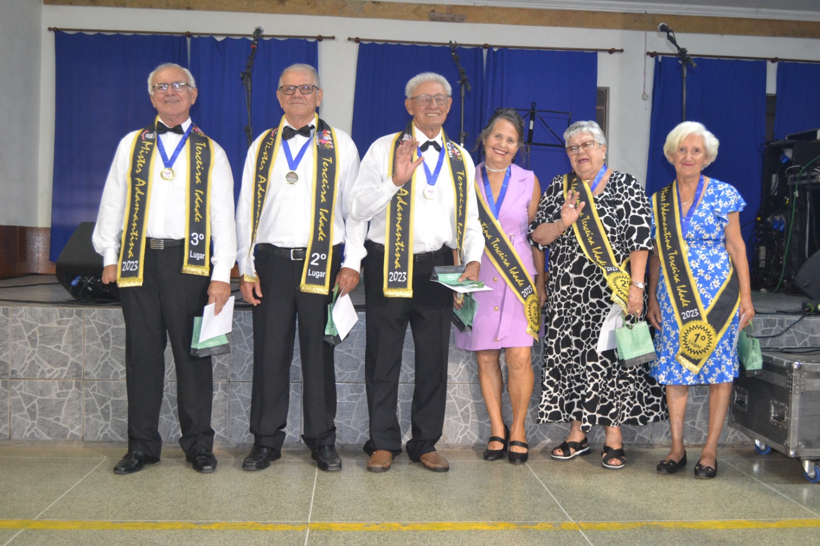 Semana da Pessoa Idosa chega ao fim com a eleição da miss e mister terceira idade