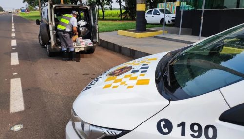 Operação apreende cigarros, perfumes e cosméticos oriundos do Paraguai