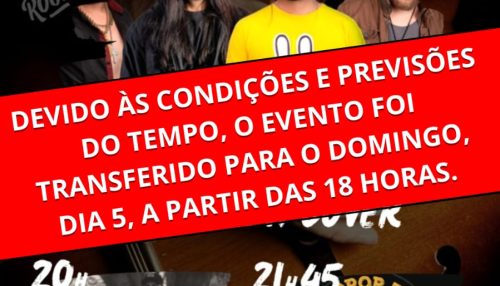 Prefeitura de Adamantina informa alteração na data do Rock na Praça