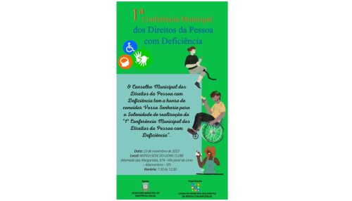 Conselho Municipal dos Direitos da Pessoa com Deficiência realiza primeira conferência