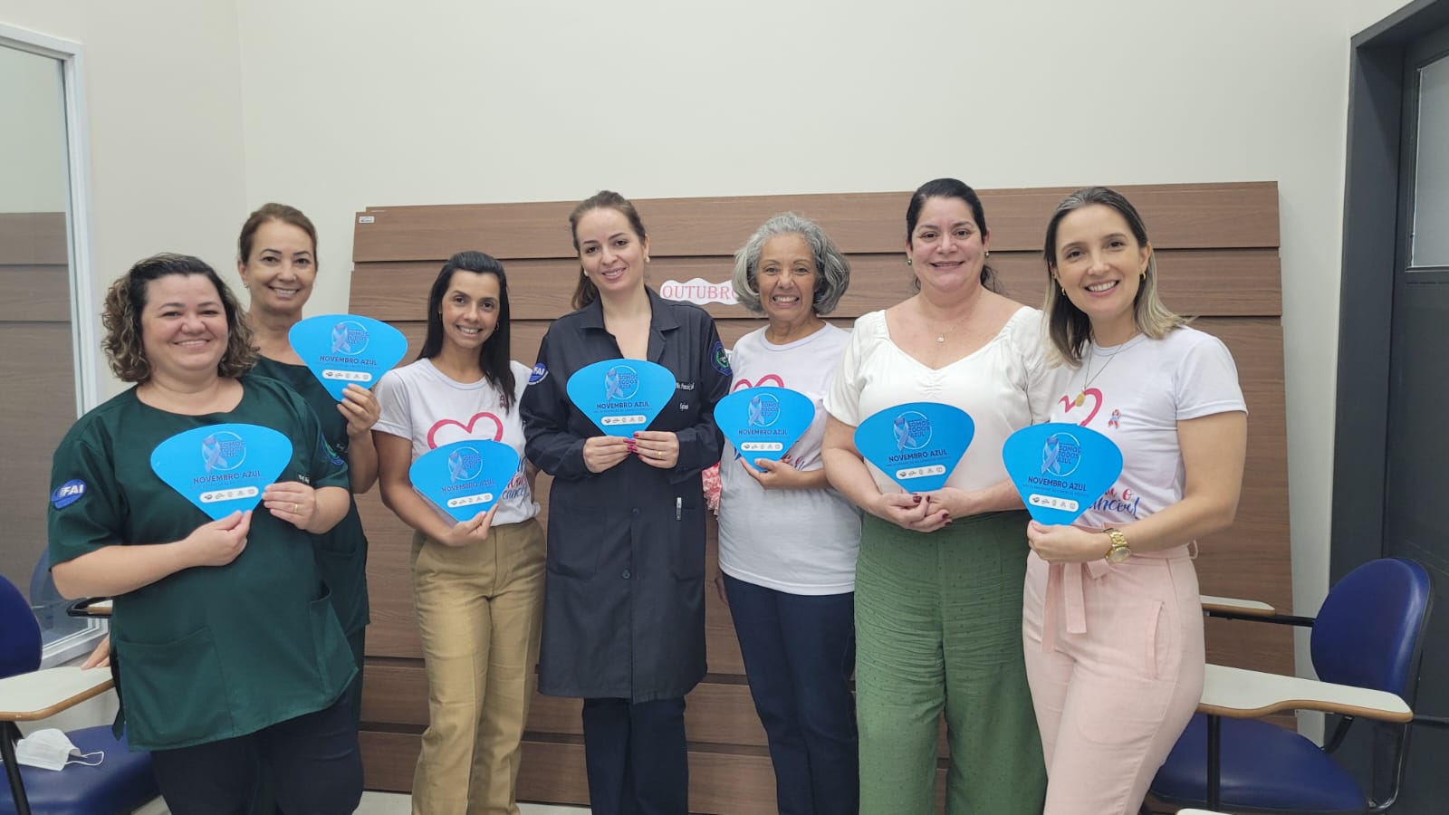 Enfermagem encerra ações do Outubro Rosa e realiza atendimentos do Novembro Azul