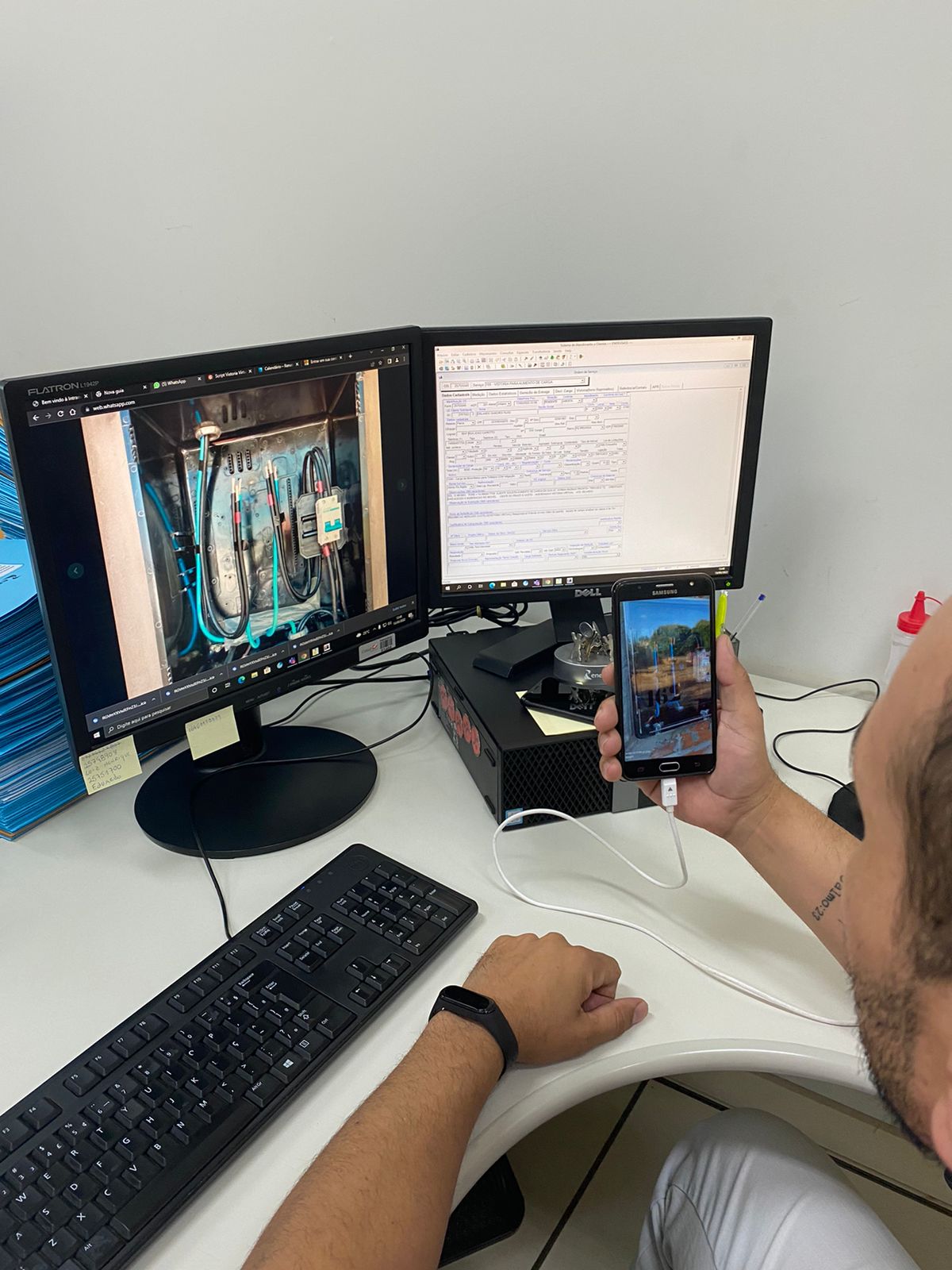 Energisa oferece vistoria virtual pelo celular para clientes que precisam de ligação nova