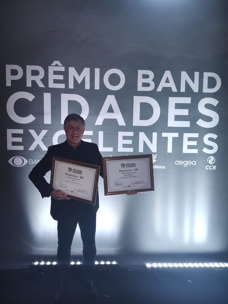 Adamantina conquista dois prêmios no Prêmio Band Cidades Excelentes