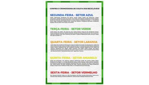 COOPERADAM inicia recolhimento de materiais recicláveis em Adamantina