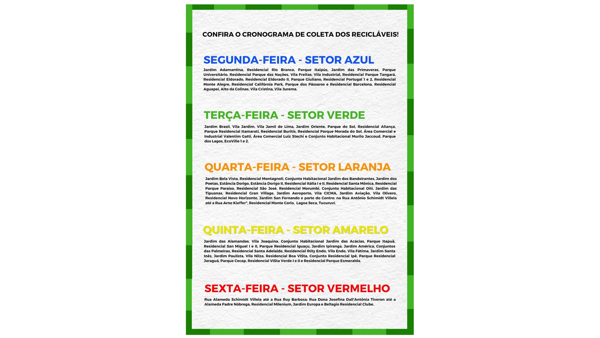 COOPERADAM inicia recolhimento de materiais recicláveis em Adamantina