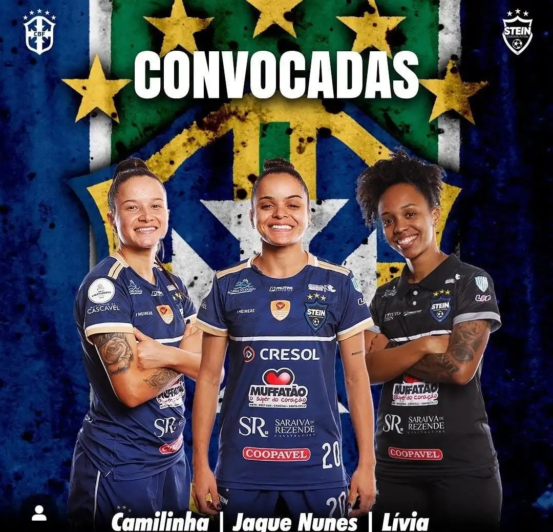 Ex-atleta do futsal de Adamantina, Jaque Nunes é destaque e convocada para a Seleção Brasileira