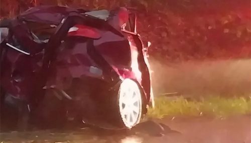 Policial Penal fica ferido em grave acidente em Flórida Paulista