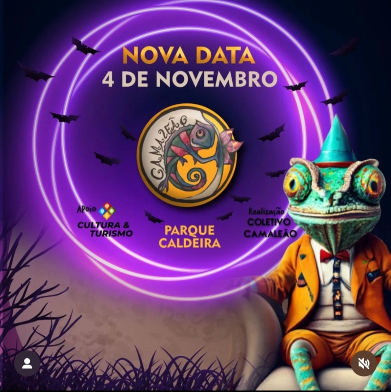 Camaleão Feira de Artes, Diversidades e Gastronomia acontece sábado (4) no Parque Caldeira