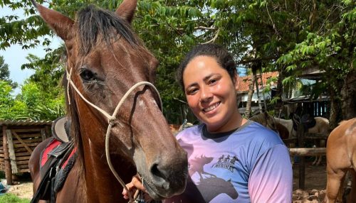Prova de 3 Tambores e confraternização - marcam eventos no Centro Treinamento 3 meninas.