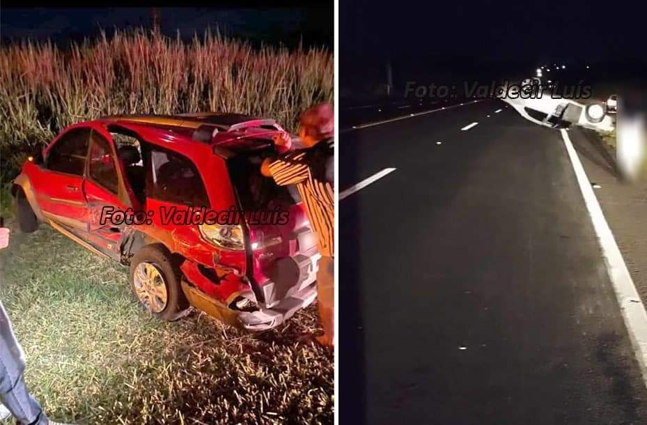 Família de Bastos é vítima de acidente na Rodovia Comandante João Ribeiro de Barros, em Tupã