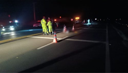 Idoso de 68 anos morre após atropelamento na SP-294, em Flórida Paulista; veículo evadiu
