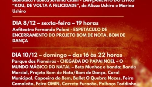 Adamantina recebe 4ª edição do “Natal de Luz – Vamos espalhar luz, amor e esperança”