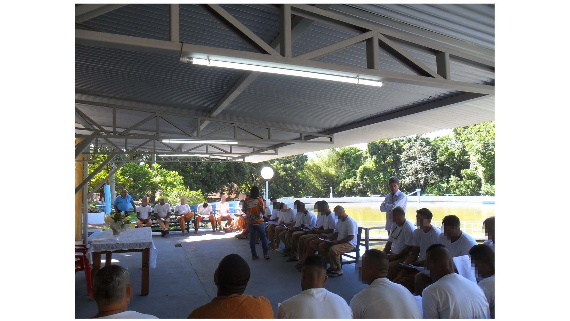 Reeducandos participam de cursos de panificação e primeiros socorros