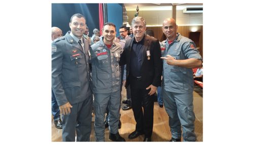 Medalha Heróis do Fogo é entregue ao prefeito Márcio Cardim