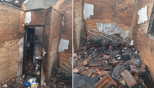 Briga familiar termina em incêndio com duas pessoas feridas em Tupã