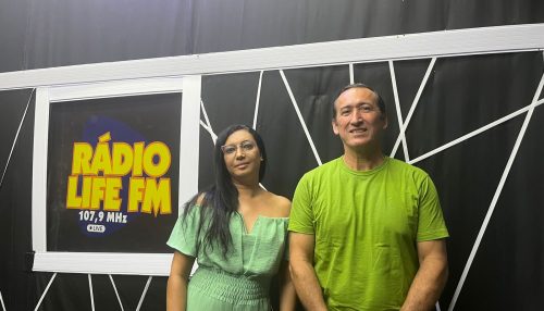 Regina Luz e Carlos Barbosa Abordam a Fibromialgia no Programa Jornal do Meio Dia da Rádio Life FM.