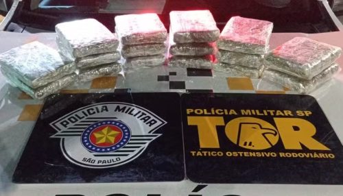 Fiscalização encontra 16 tabletes de skank em bagagens e passageiras de ônibus são presas