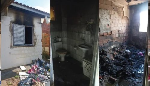 Homem é preso em Lucélia após incendiar casa da ex-cunhada