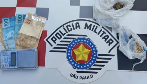 Rapaz de 23 anos é preso por tráfico de drogas; entorpecente foi encontrado no Evo Ville 2