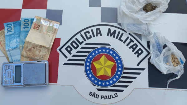 Rapaz de 23 anos é preso por tráfico de drogas; entorpecente foi encontrado no Evo Ville 2