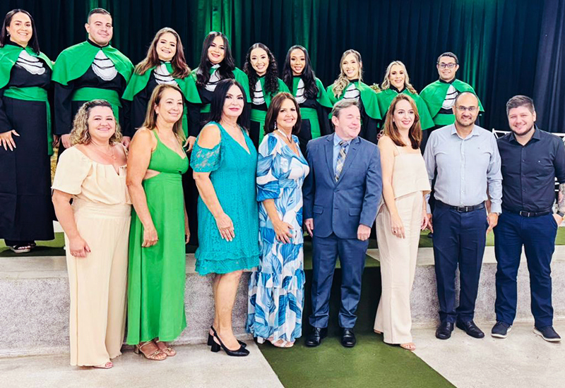 Presidente do Coren-SP participa de cerimônia de Colação de Grau da 38ª turma de Enfermagem