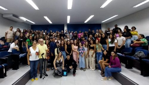 Enfermagem faz recepção a ingressantes e veteranos para o ano letivo de 2024