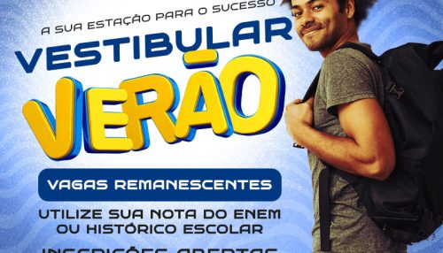 Centro Universitário abre inscrições de processo seletivo para vagas remanescentes nos cursos de graduação