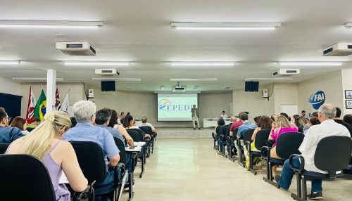 Abertura do IV Encontro Pedagógico para Docentes lota o Auditório Miguel Reale