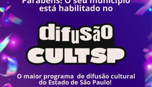 Adamantina está habilitada no programa estadual Difusão Cult SP
