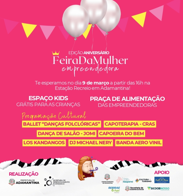 Casa da Sopa e os Vicentinos participam da edição de aniversário da Feira da Mulher Empreendedora