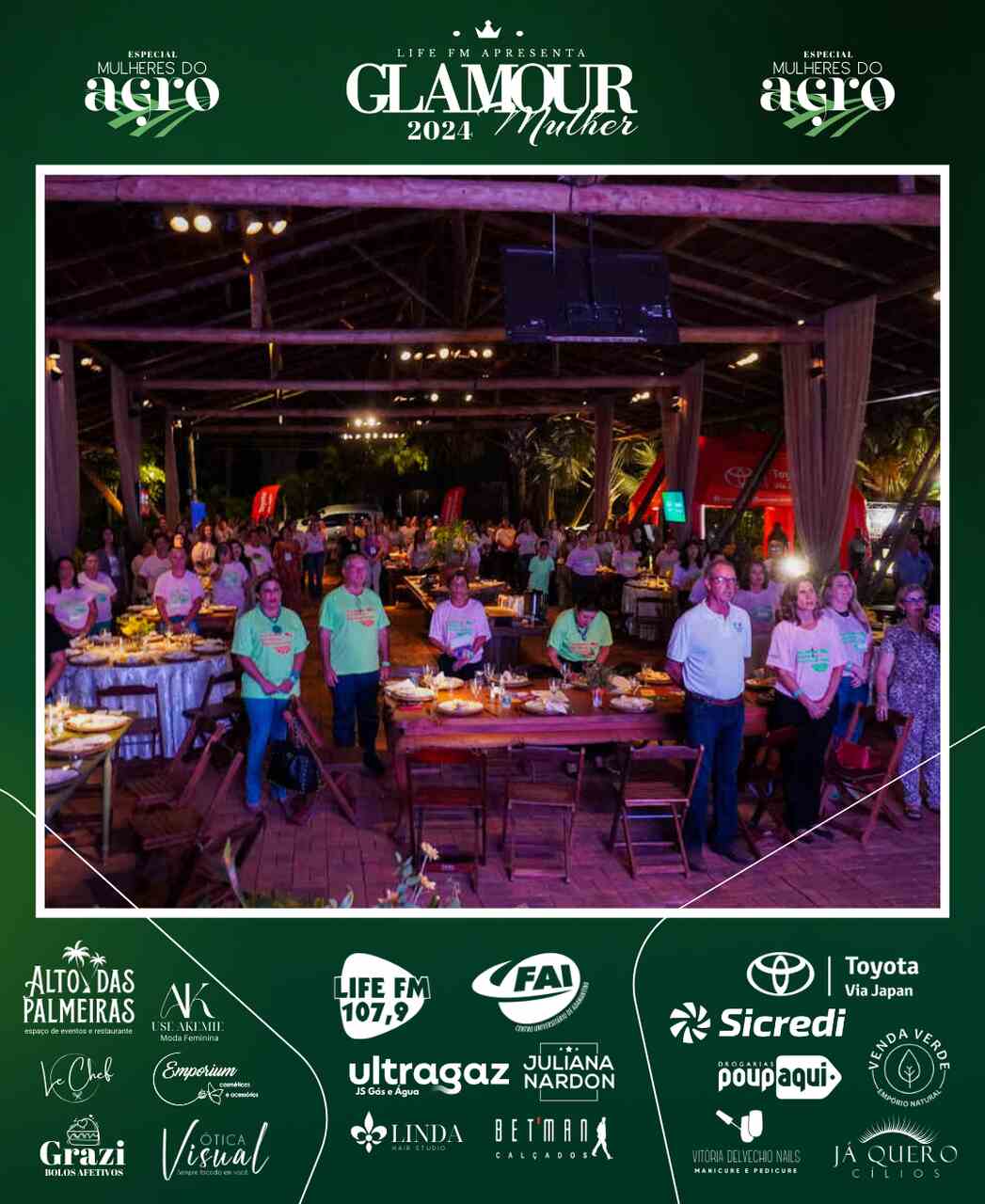 Semeadoras do Agro e Glamour Mulher 2024 Fotos 1° Dia 19.03.2024