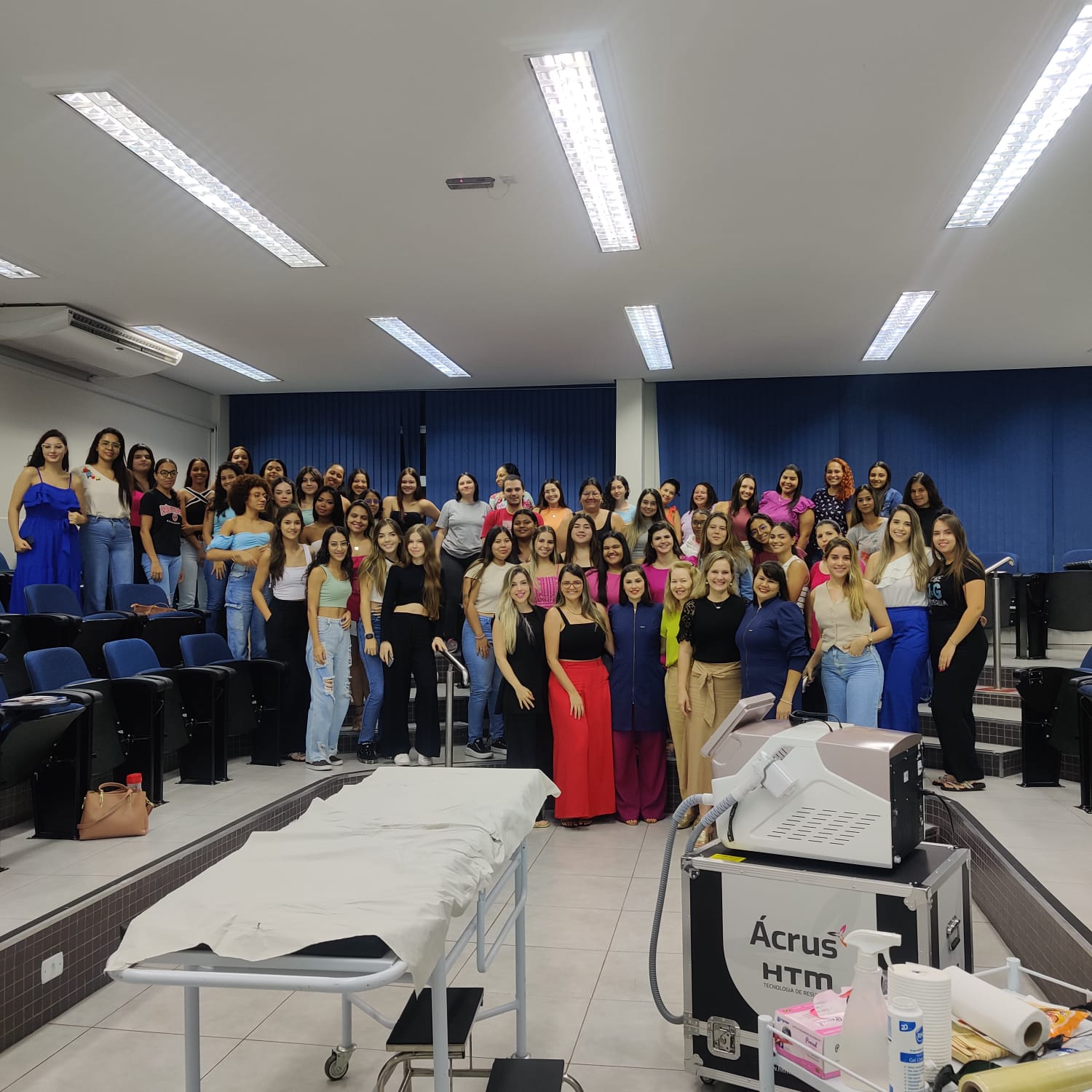 Curso de Estética e Cosmética do Centro Universitário realiza workshop de Epilação a Laser