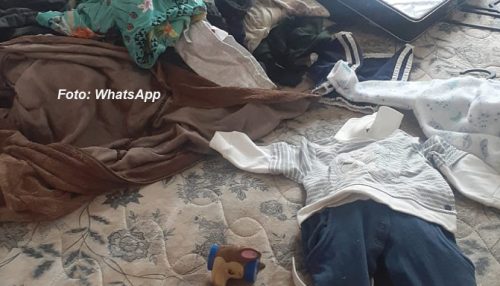 Cena de um crime: morte de bebê revolta moradores em Marília