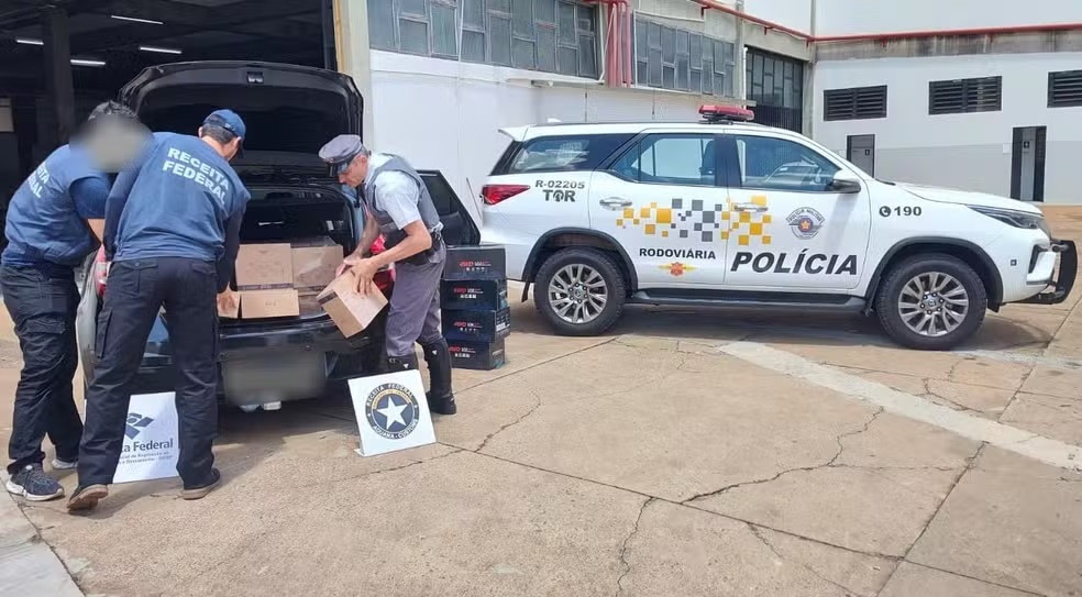 PM Rodoviária apreende 27 drones e outros eletrônicos em ocorrência de descaminho em Parapuã