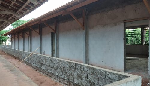Obras na EMEF Teruyo Kikuta para ensino integral atinge 70%