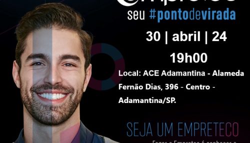 Palestra de apresentação do Empretec acontece nesta terça-feira (30)