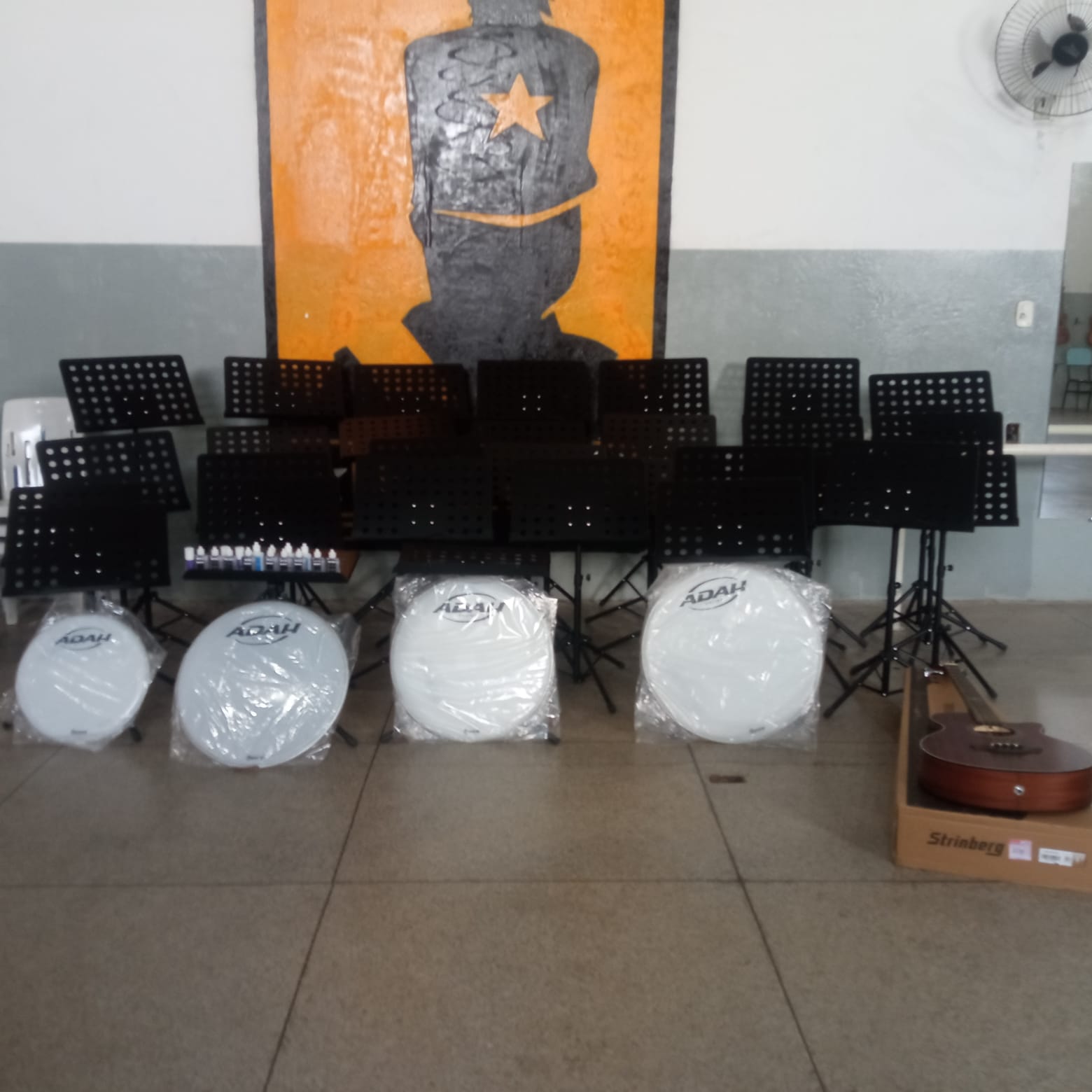 Prefeitura de Adamantina investe mais 15 mil reais na compra de instrumentos para a BAMAD e Orquestra de Violas