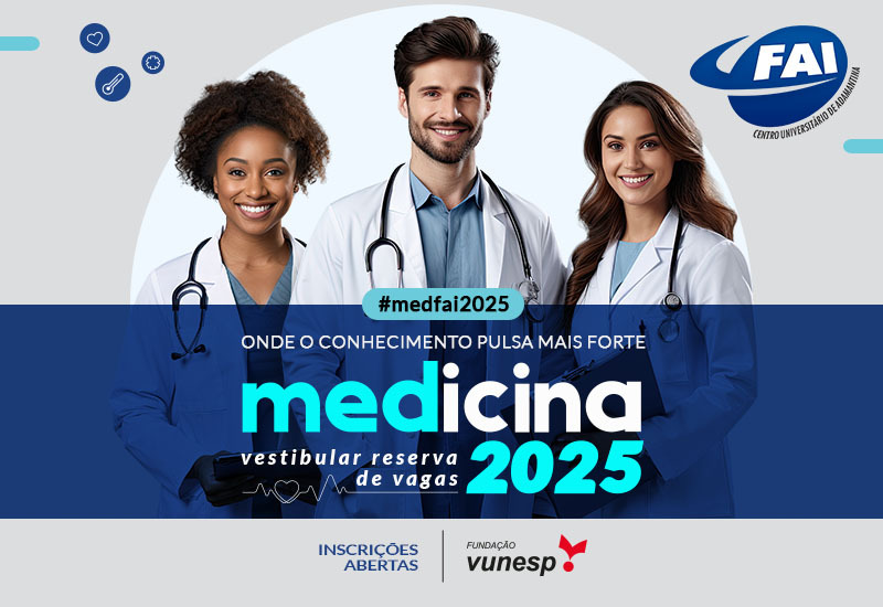 Centro Universitário abre inscrições para o Vestibular de Medicina 2025 – reserva de vagas