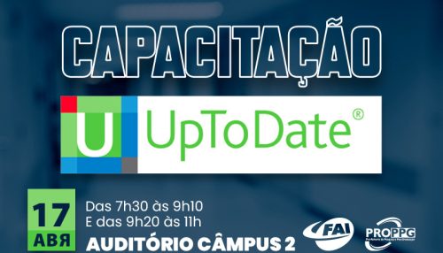 PROPPG realiza capacitação de estudantes de Saúde e Medicina para uso da plataforma UpToDate