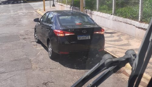 Empresa de transporte Massei, destaca imprudência nos pontos de ônibus.