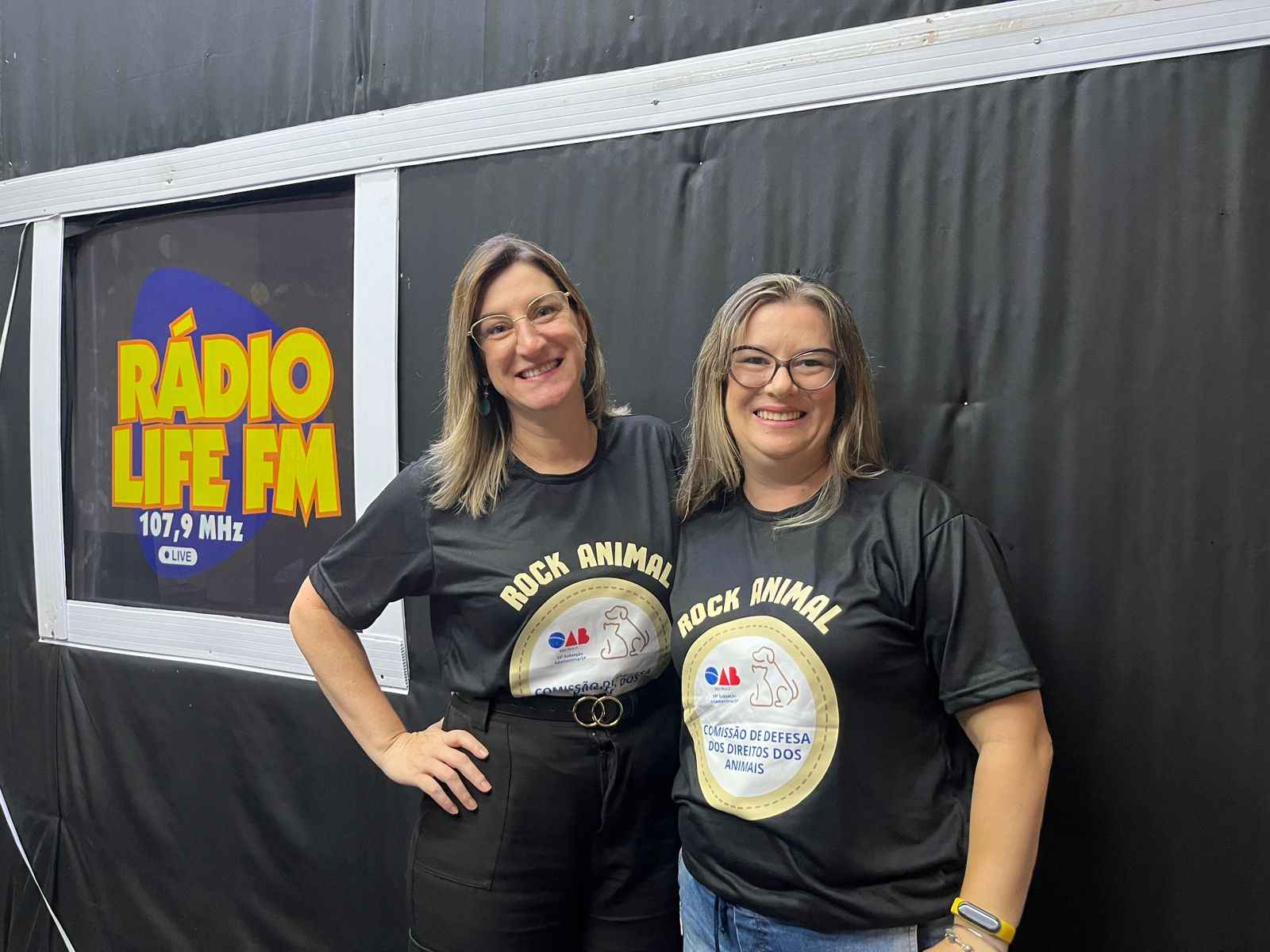 Presidente e Vice Presidente da Comissão de Defesa dos Direitos dos animais 59ª Subseção da OAB de Adamantina fala sobre evento  “  Rock Animal ”