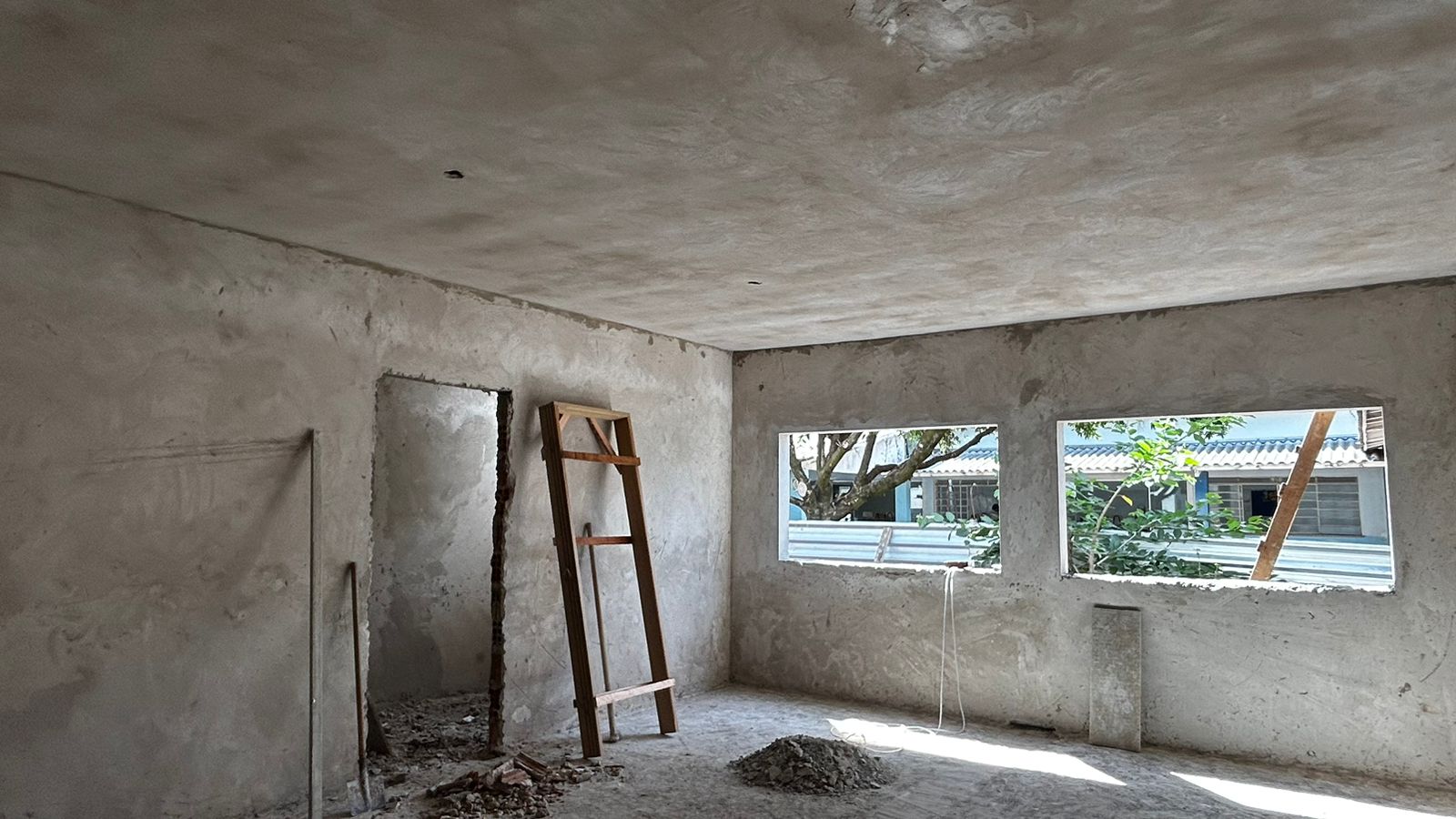 Obra de ampliação da EMEI Pequeno Príncipe segue em execução