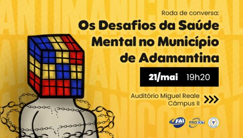 Curso de Psicologia promove roda de conversa sobre o Dia da Luta Antimanicomial nesta terça