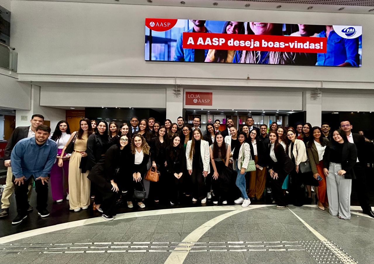 Estudantes do curso de Direito realizam visita às instituições jurídicas de São Paulo