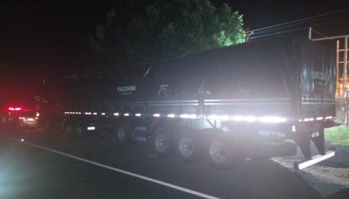 Jovem de Lucélia, morre após ser atropelado por caminhão na Rodovia Comandante João Ribeiro de Barros, em Flórida Paulista